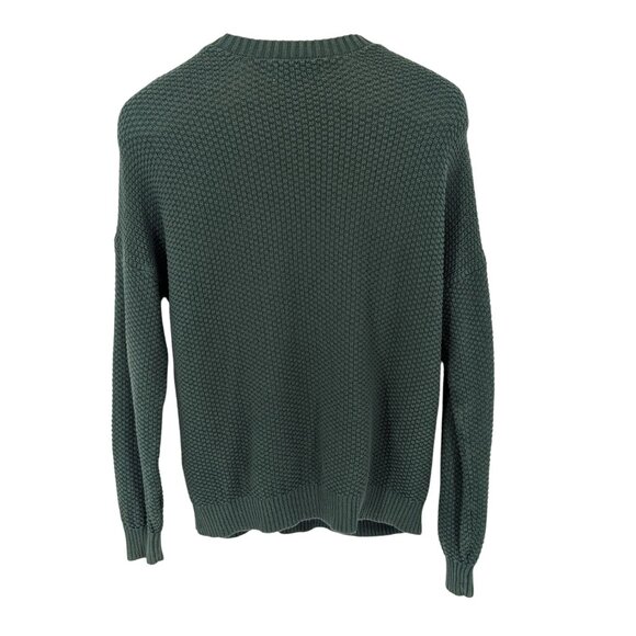 Hollister Cable Knit Sweater Women Size S Fisherman Chunky Oversized Pullover - Picture 2 of 10